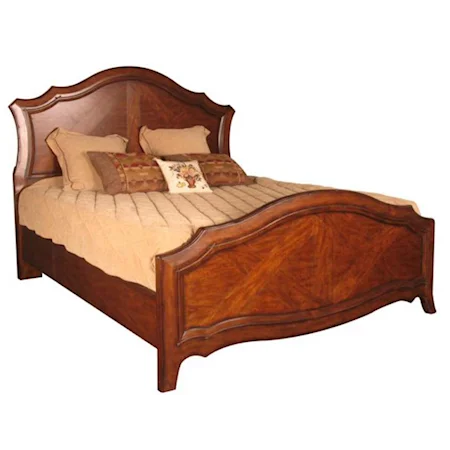 King-Size Panel Bed